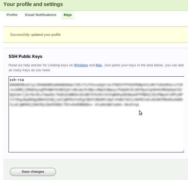 Ssh key authentication