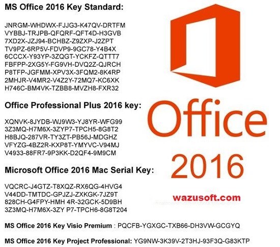 Microsoft Office Word 2016 Product Key Generator